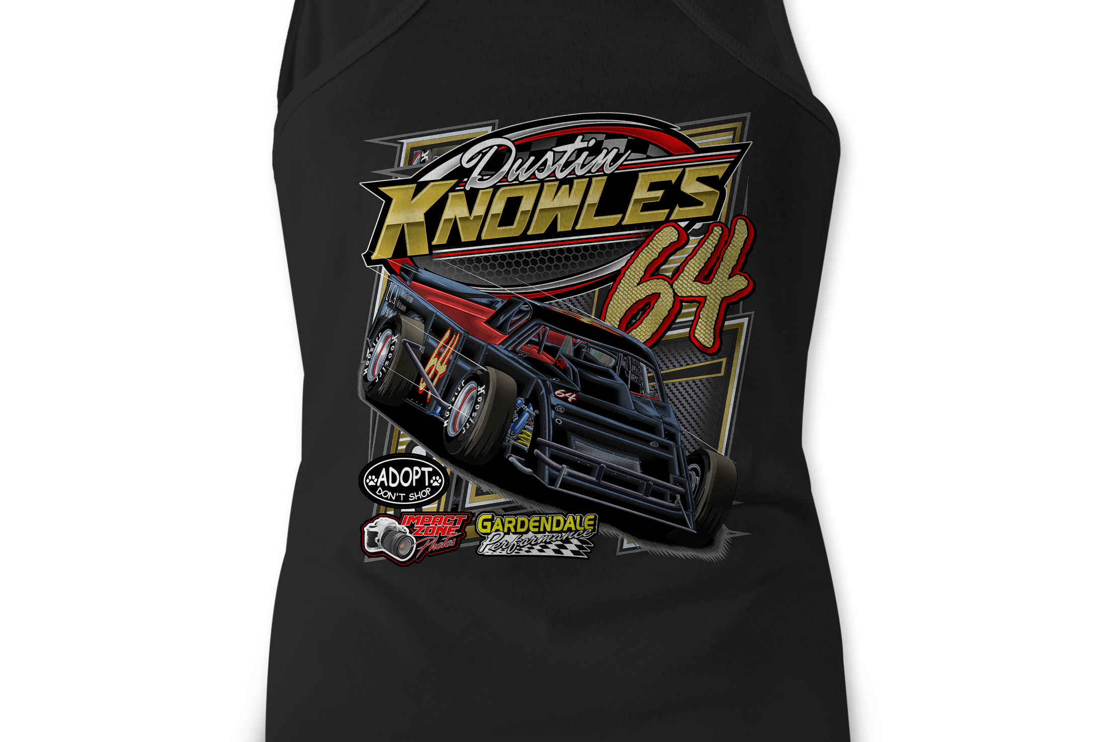 Dustin Knowles 2023 Tank Tops Black Acid Apparel