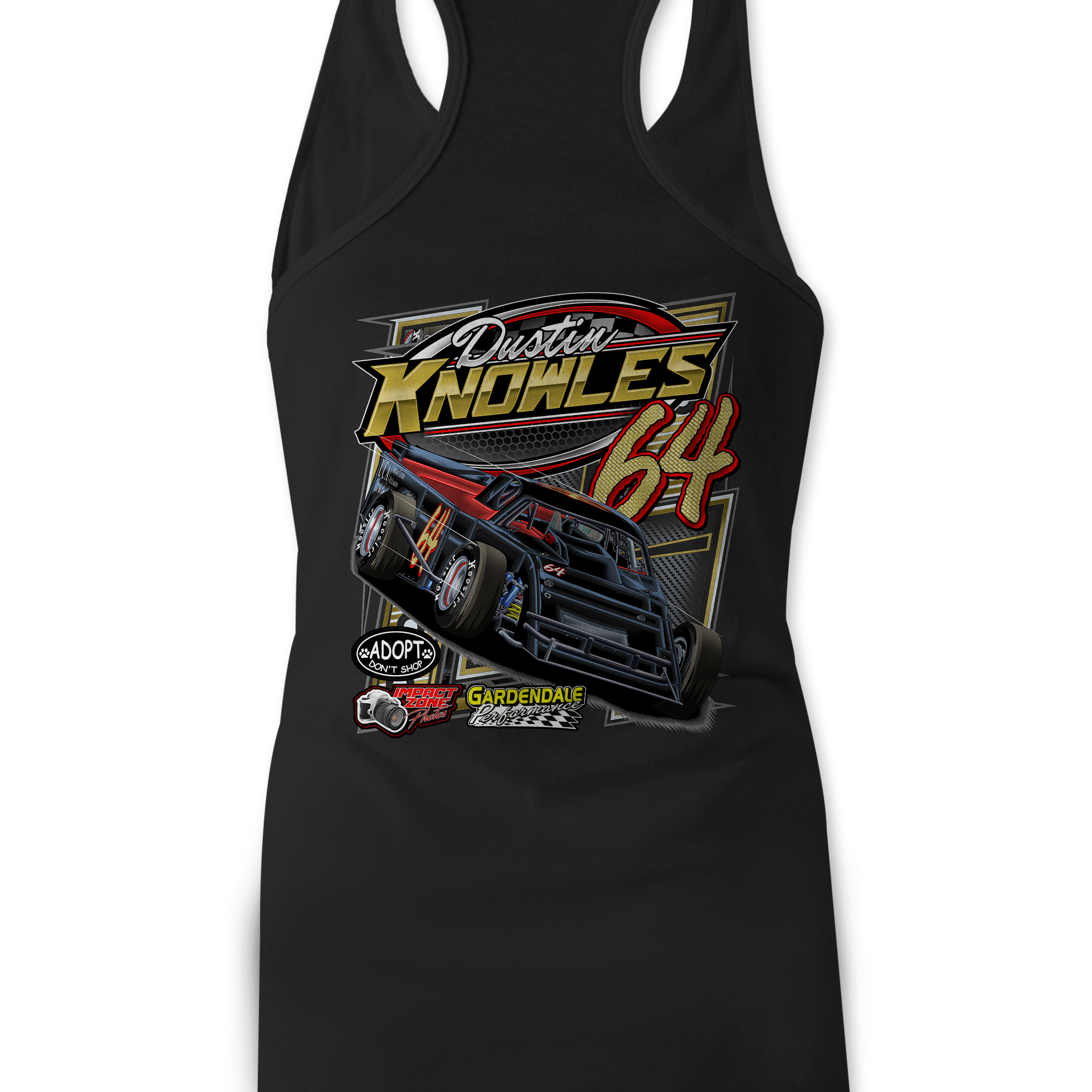 Dustin Knowles 2023 Tank Tops Black Acid Apparel