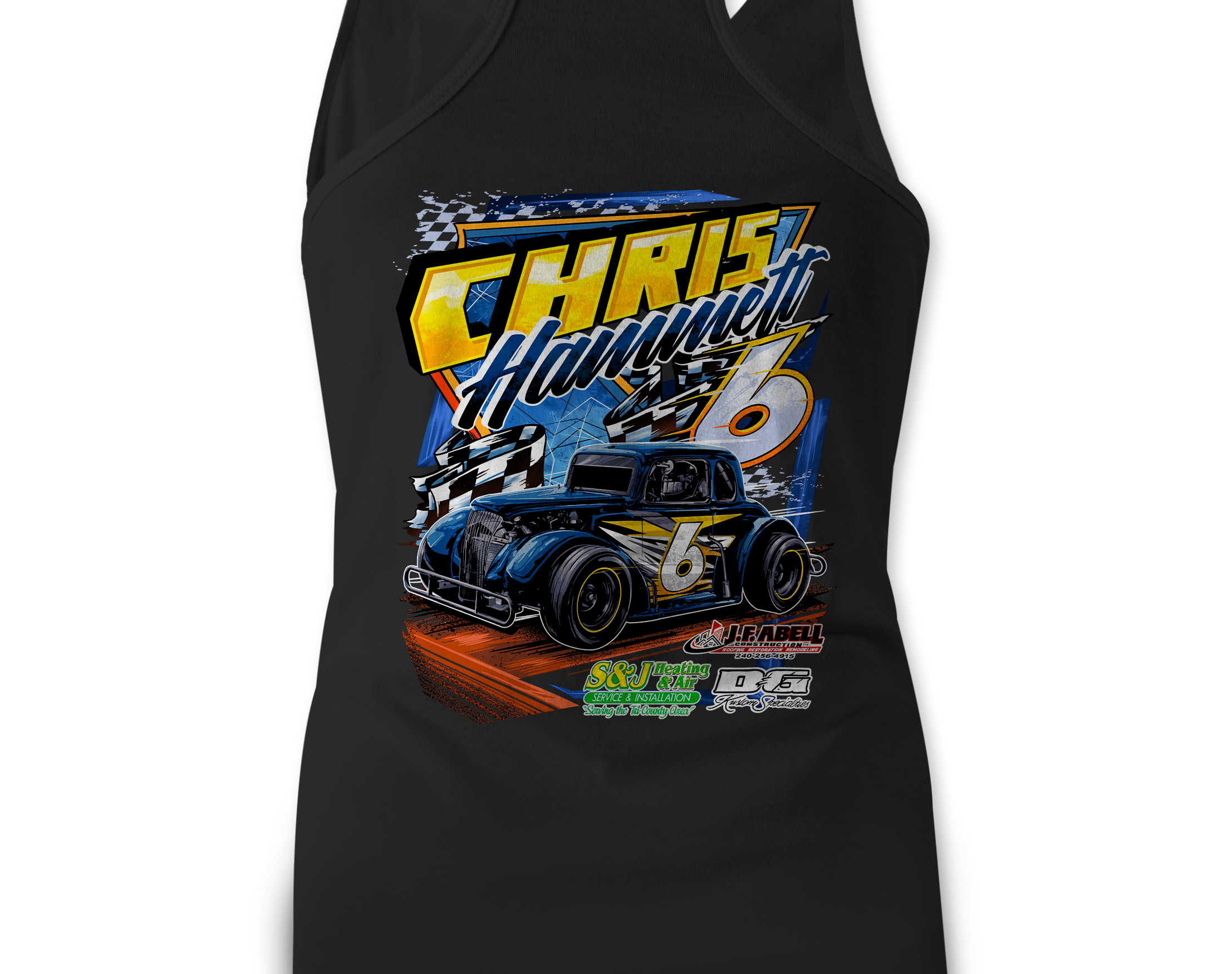 Chris Hammett 2023 Tank Tops Black Acid Apparel