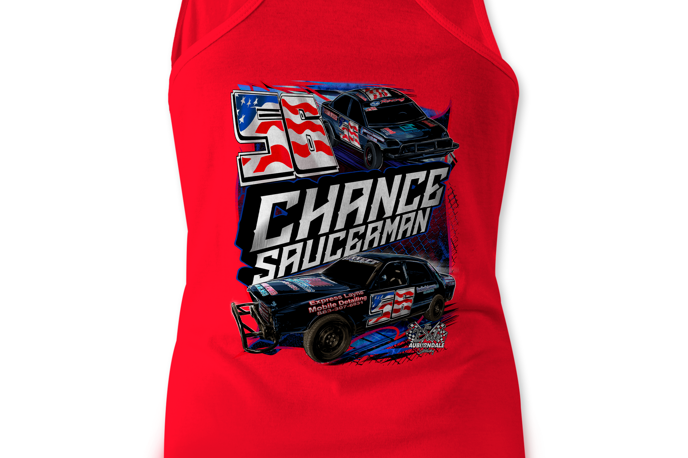 Chance Saucerman 2023 Tank Tops Black Acid Apparel