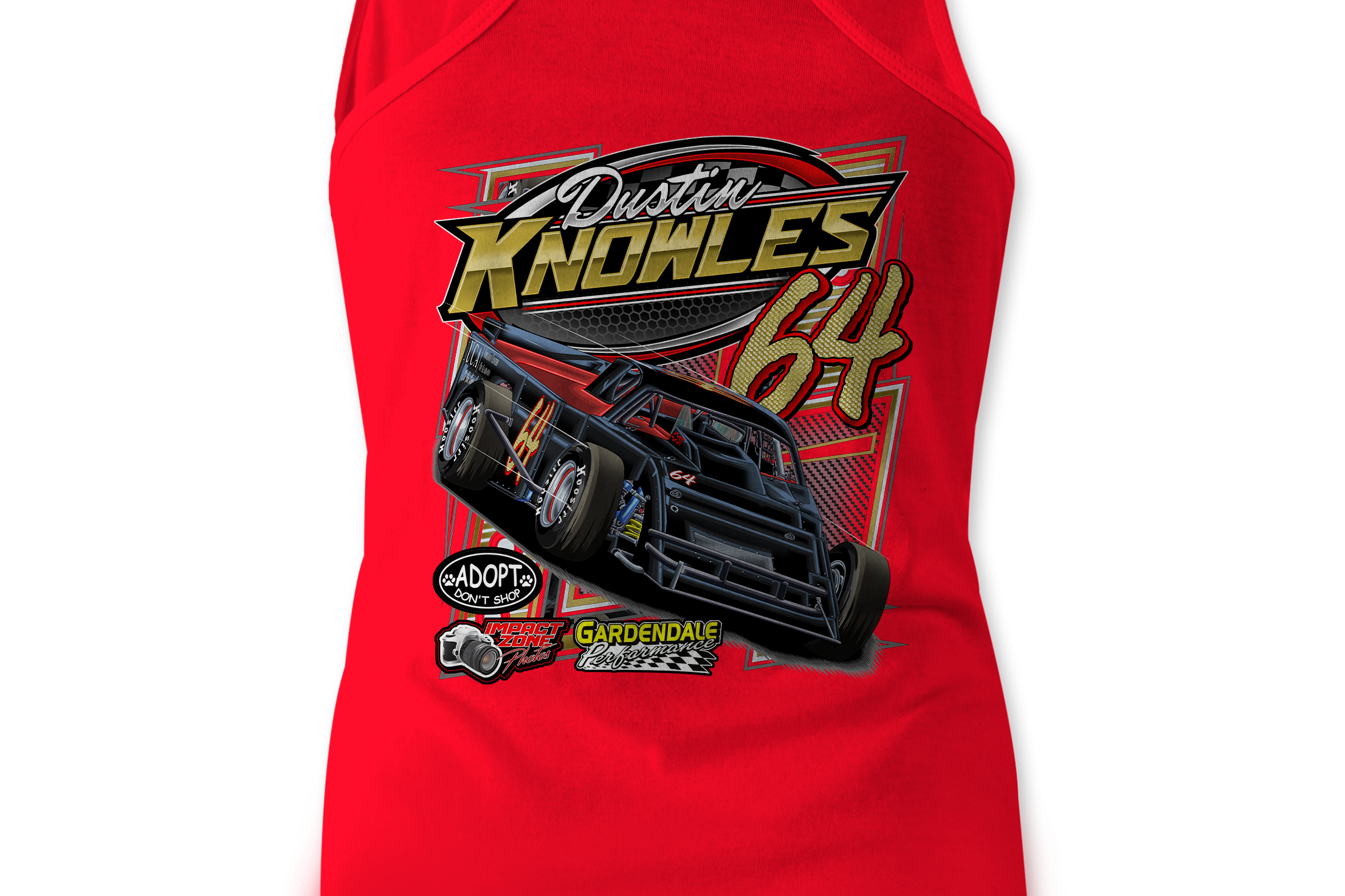 Dustin Knowles 2023 Tank Tops Black Acid Apparel