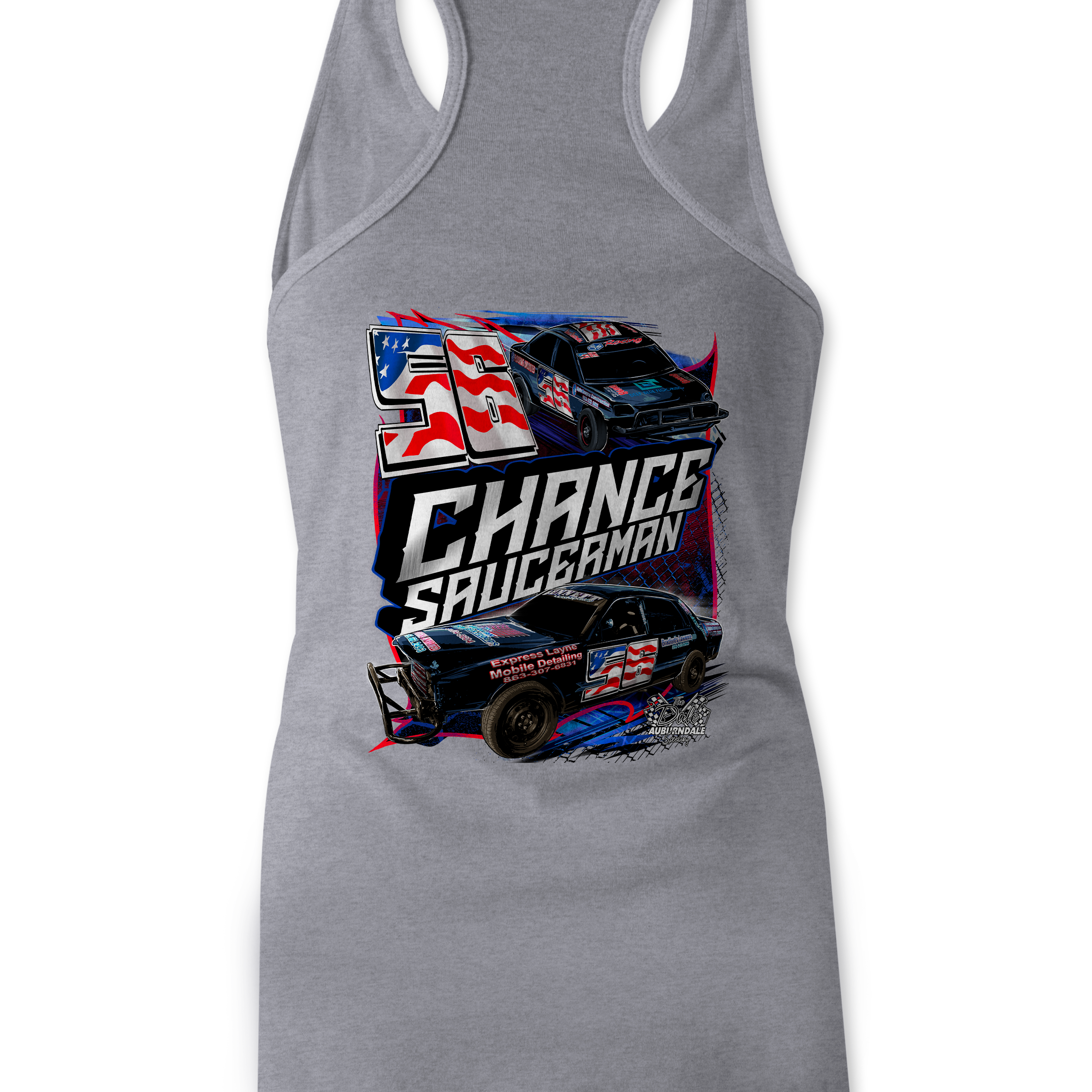 Chance Saucerman 2023 Tank Tops Black Acid Apparel