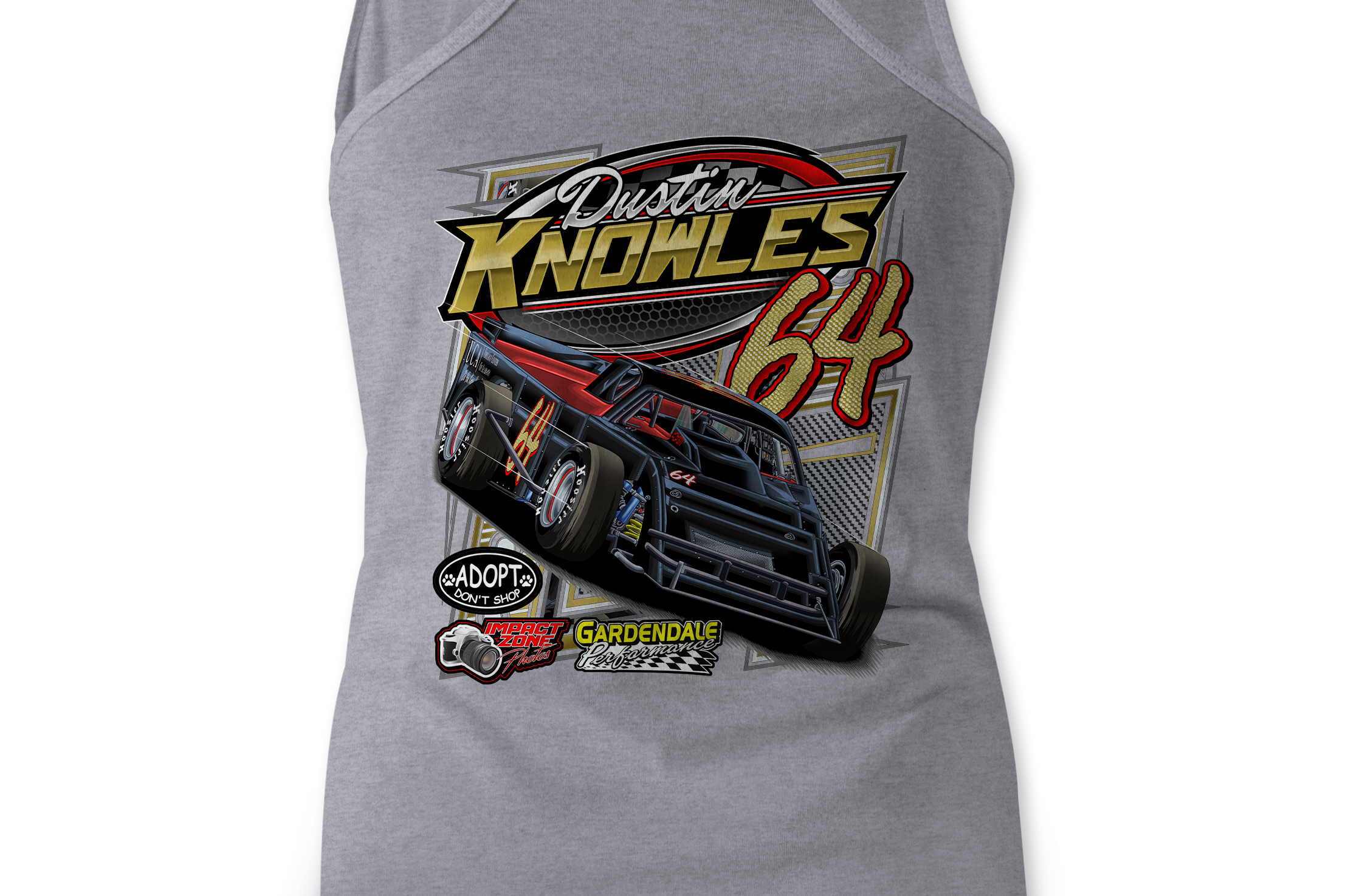 Dustin Knowles 2023 Tank Tops Black Acid Apparel