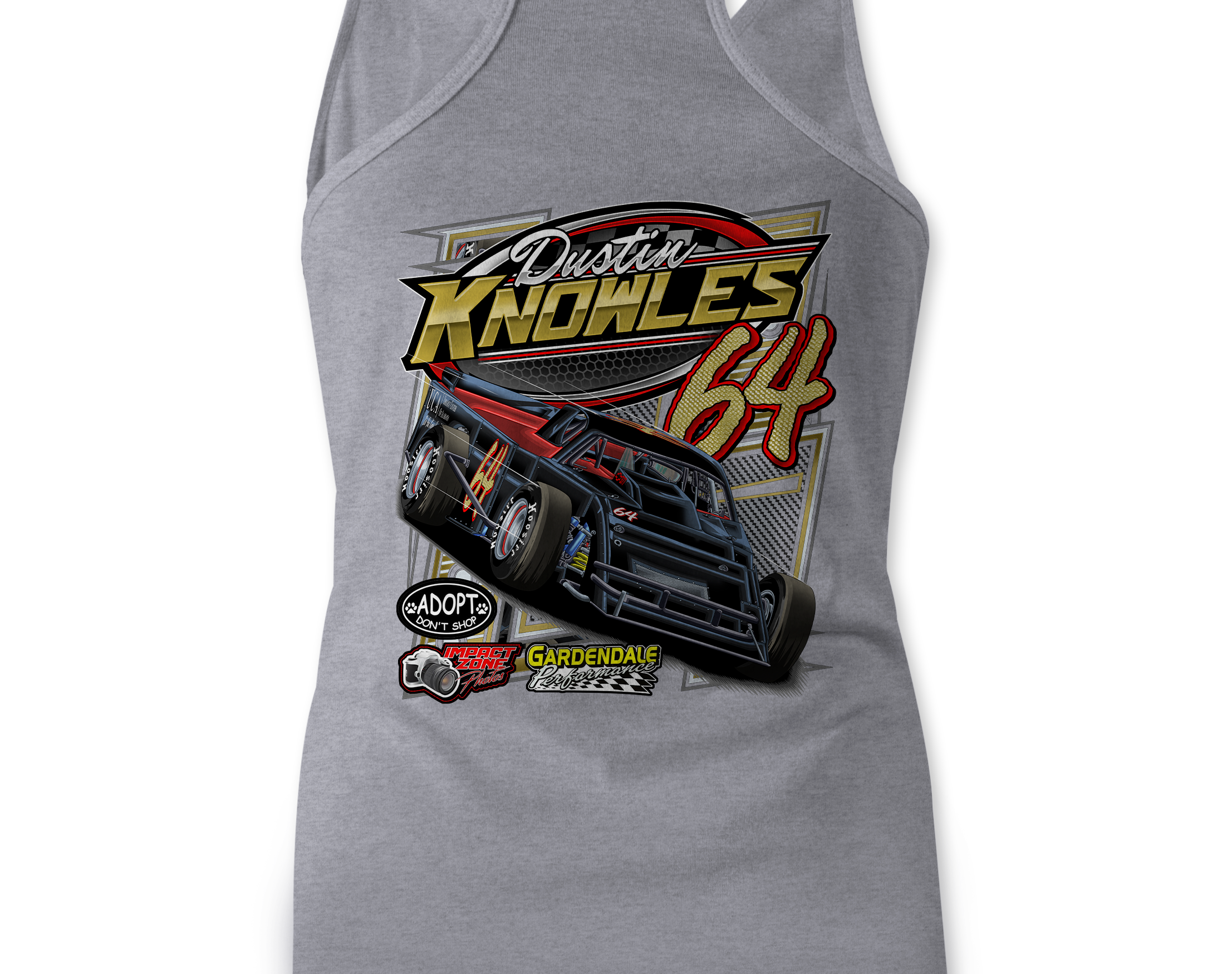 Dustin Knowles 2023 Tank Tops Black Acid Apparel