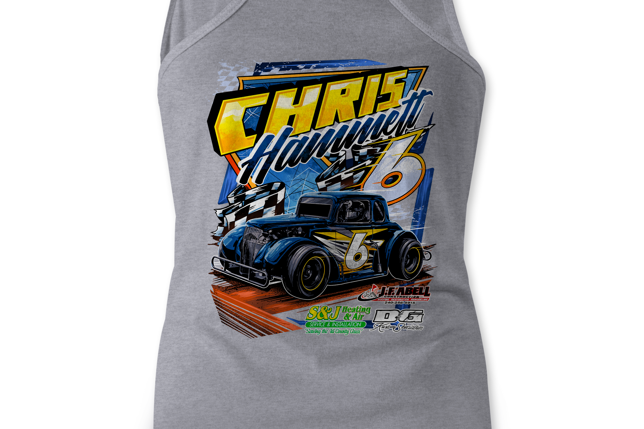 Chris Hammett 2023 Tank Tops Black Acid Apparel