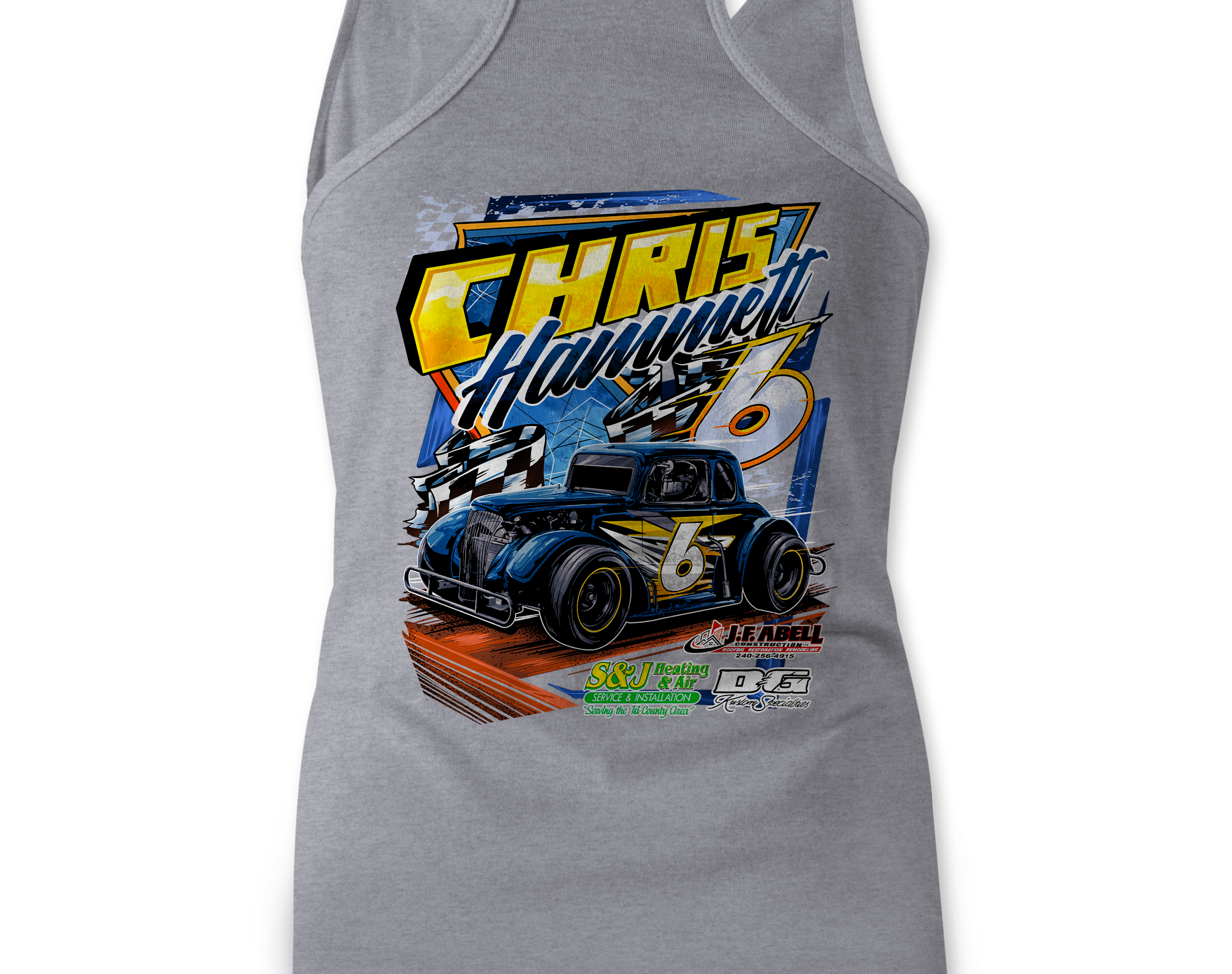 Chris Hammett 2023 Tank Tops Black Acid Apparel