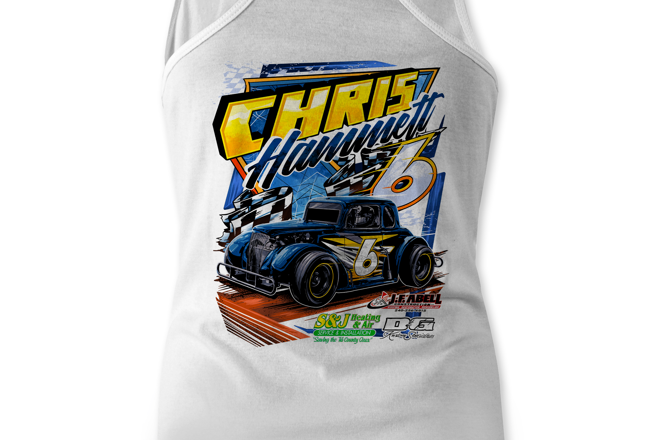 Chris Hammett 2023 Tank Tops Black Acid Apparel