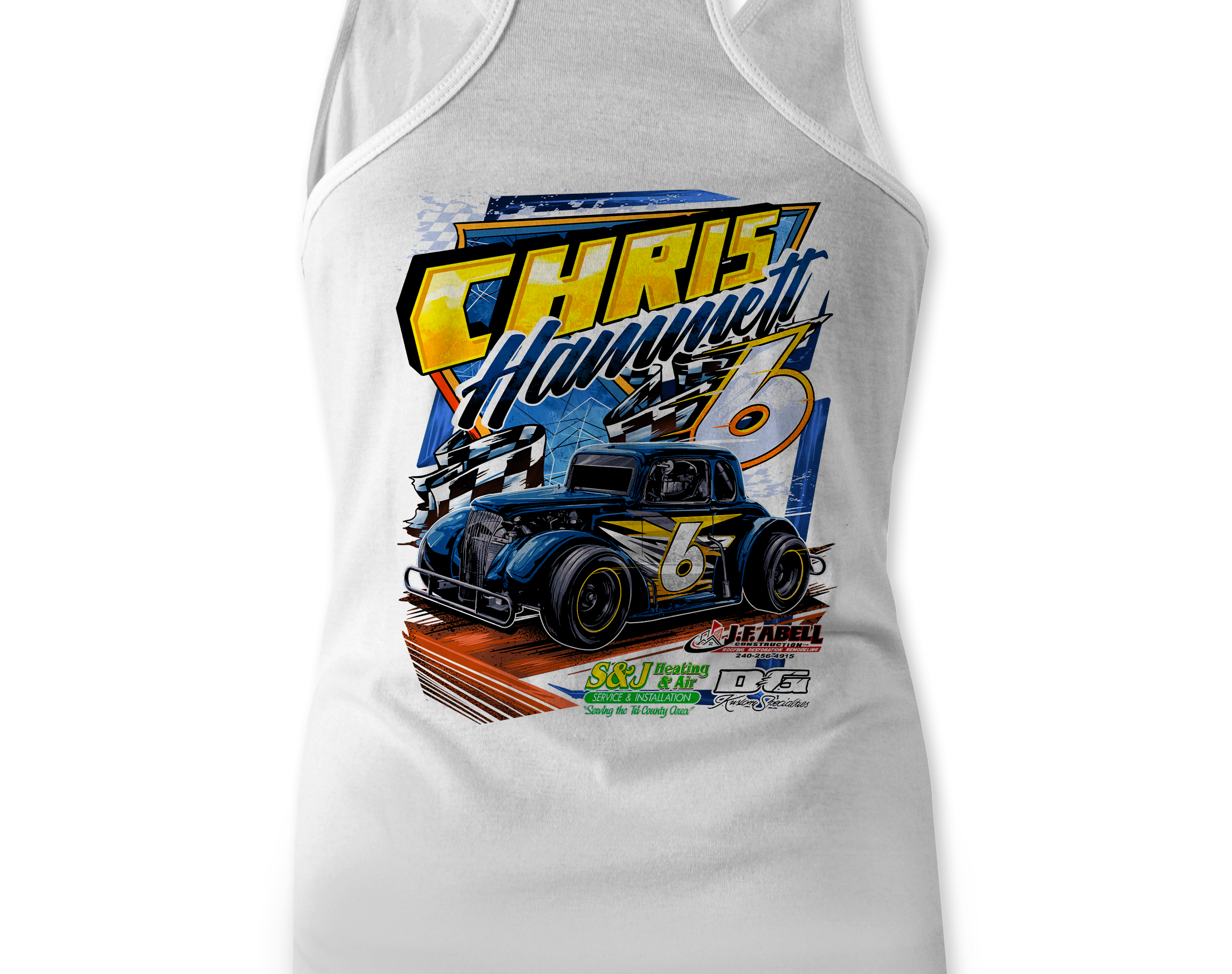 Chris Hammett 2023 Tank Tops Black Acid Apparel