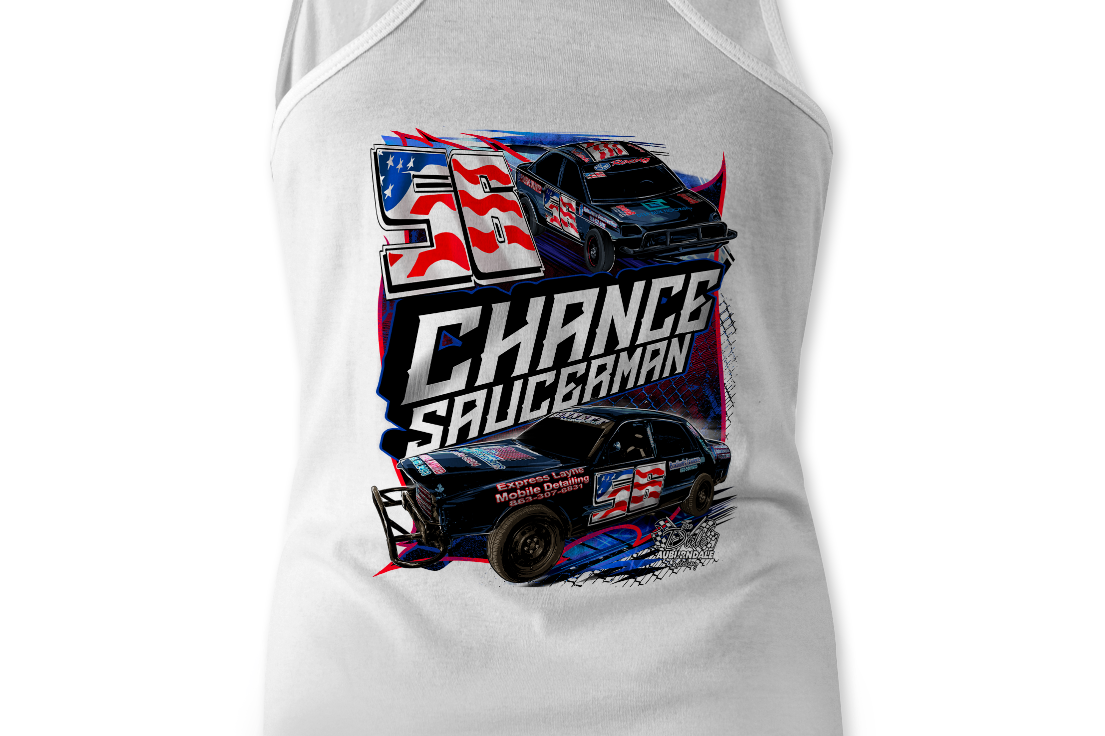 Chance Saucerman 2023 Tank Tops Black Acid Apparel