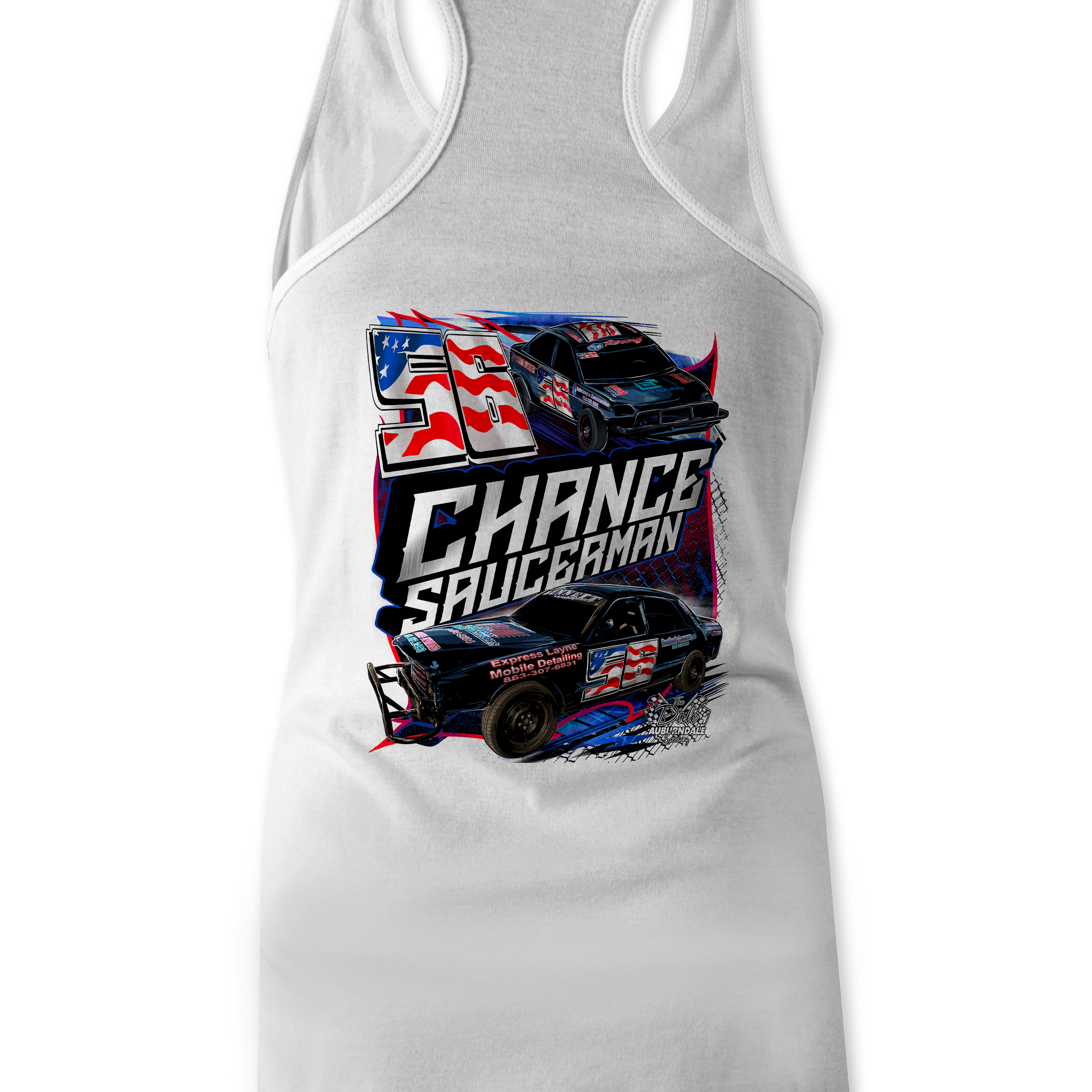 Chance Saucerman 2023 Tank Tops Black Acid Apparel