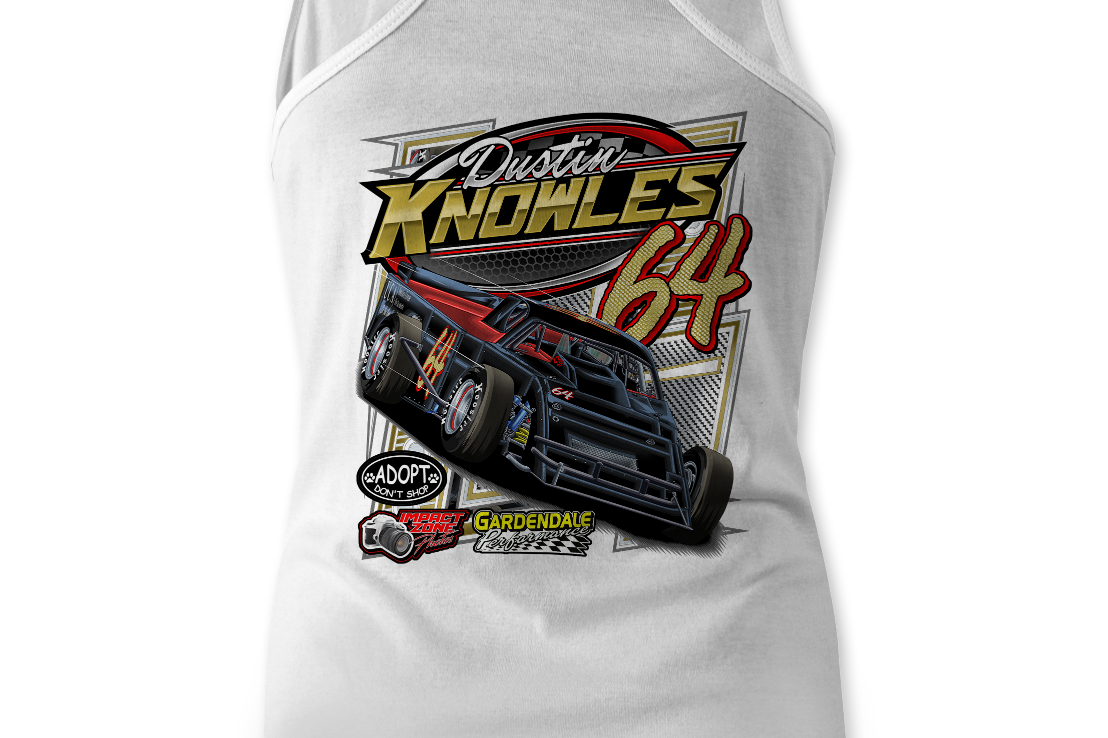 Dustin Knowles 2023 Tank Tops Black Acid Apparel