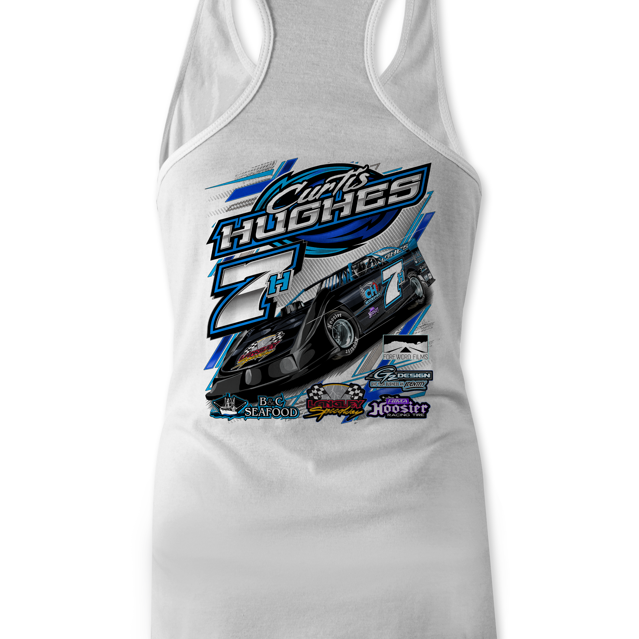 Curtis Hughes 2022 Tank Tops Black Acid Apparel