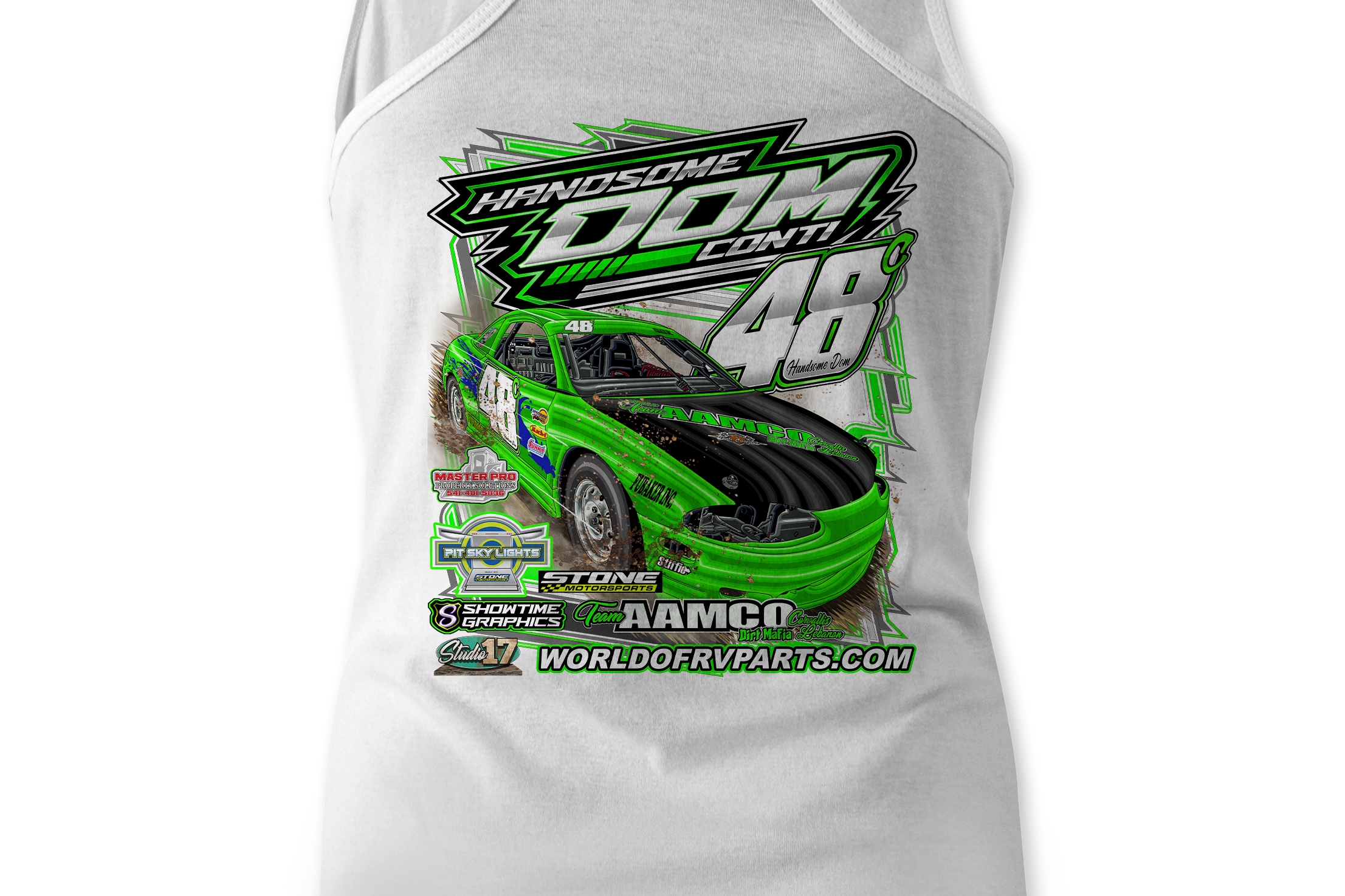 Dom Conti Tank Tops Black Acid Apparel