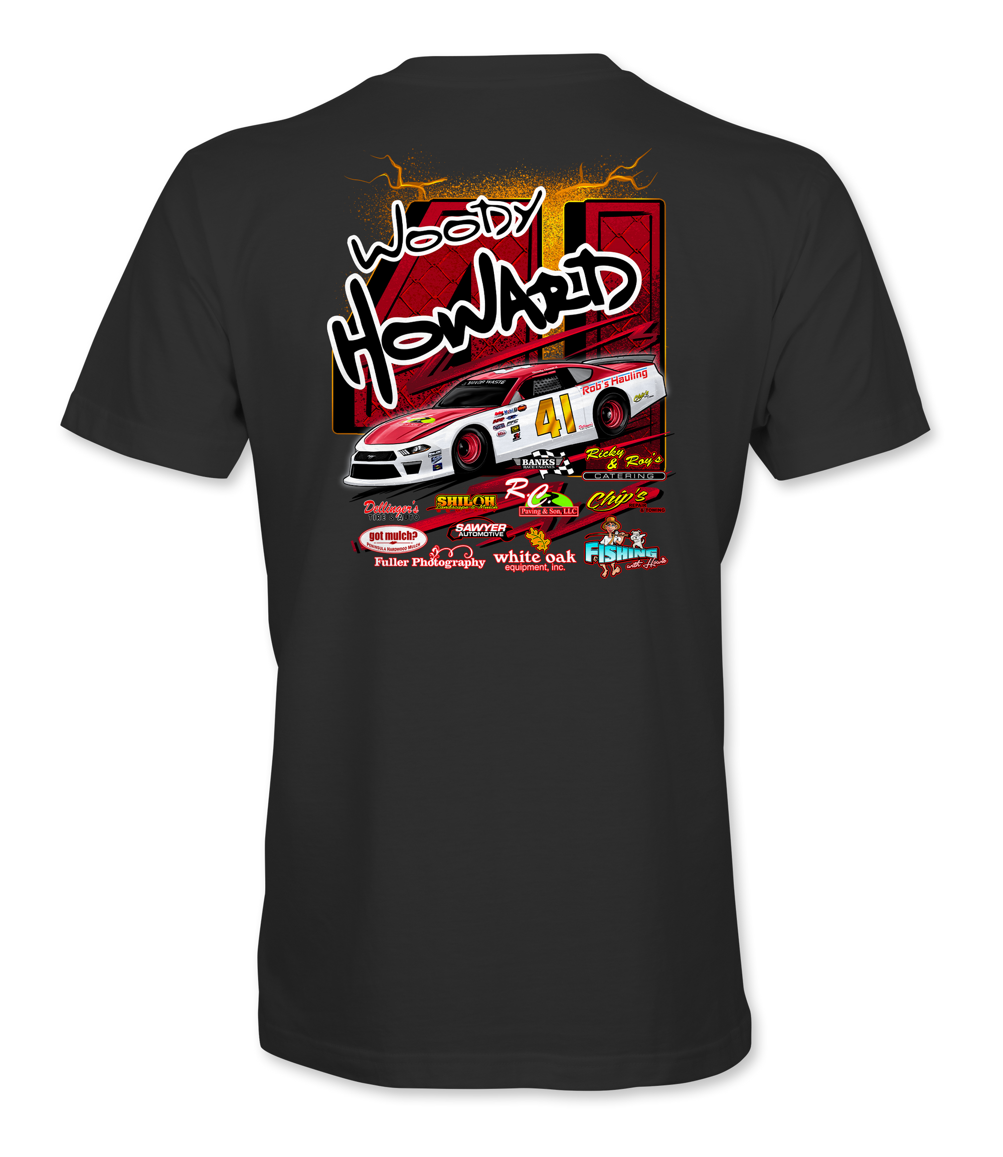Woody Howard T-Shirts Black Acid Apparel