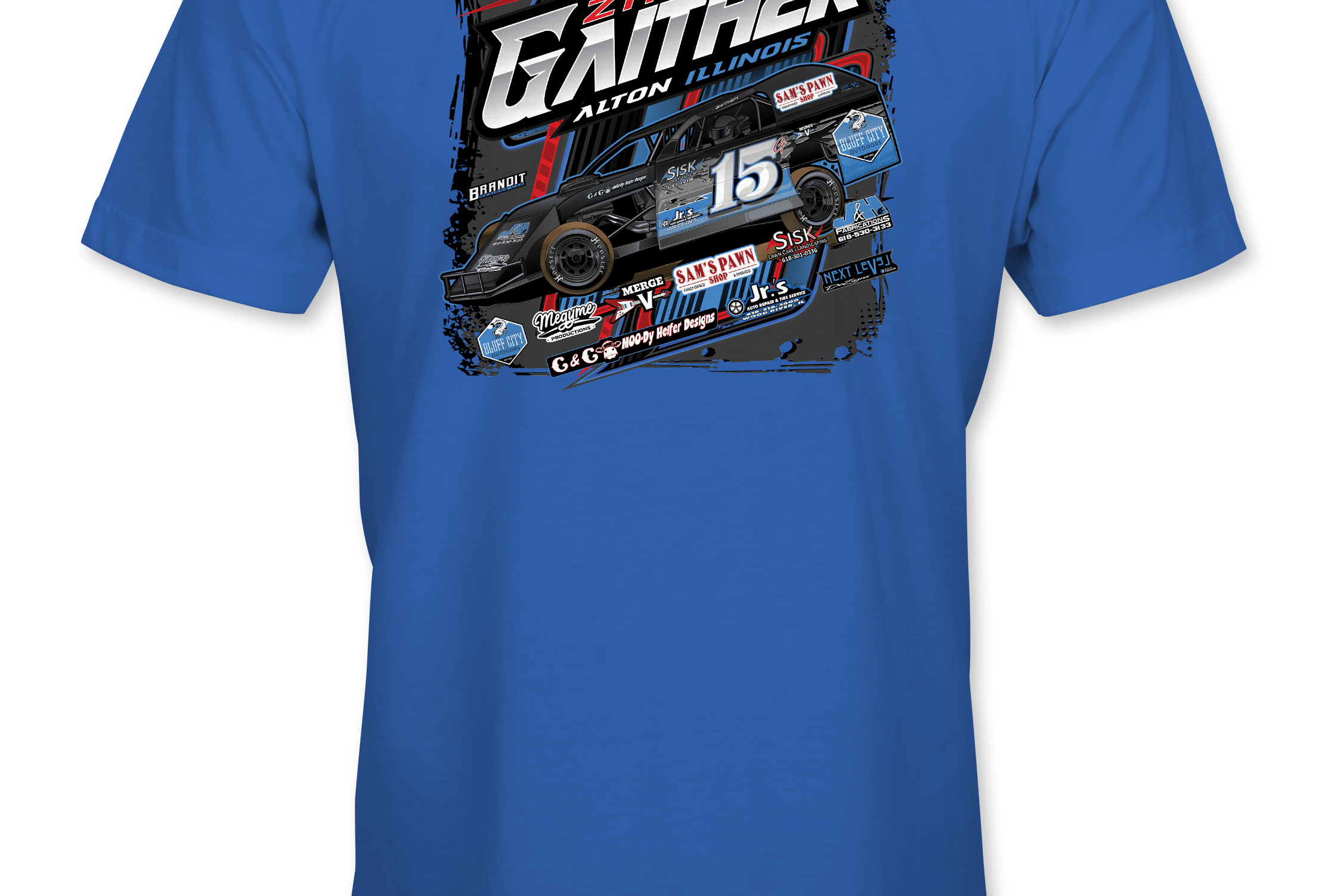 Zach Gaither T-Shirts Black Acid Apparel
