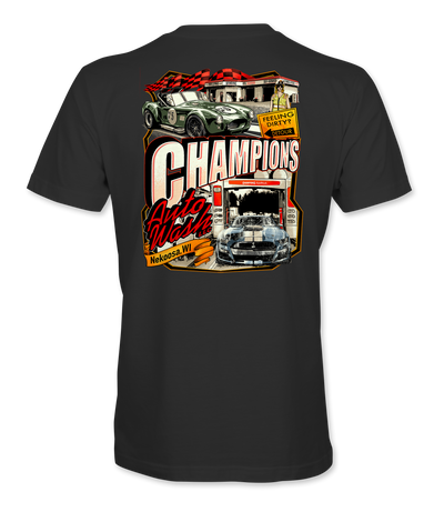 Champion’s Autowash T-Shirts Black Acid Apparel