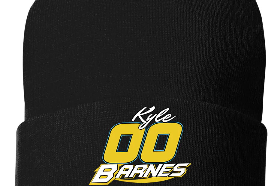 Kyle Barnes Beanies Black Acid Apparel