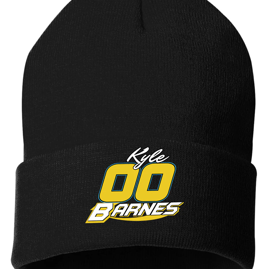 Kyle Barnes Beanies Black Acid Apparel