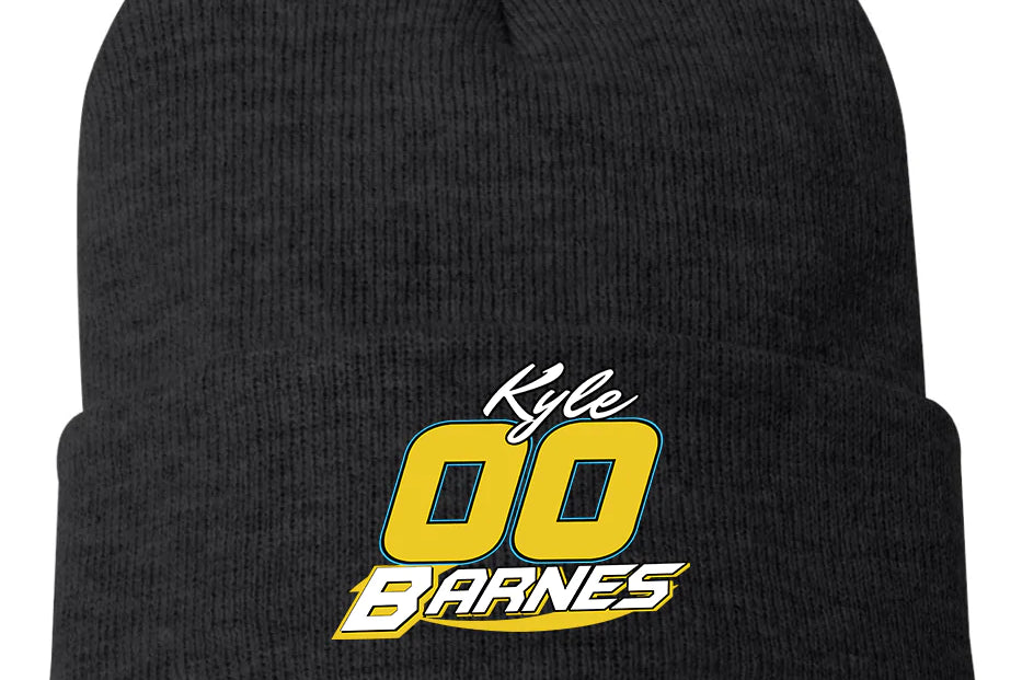 Kyle Barnes Beanies Black Acid Apparel