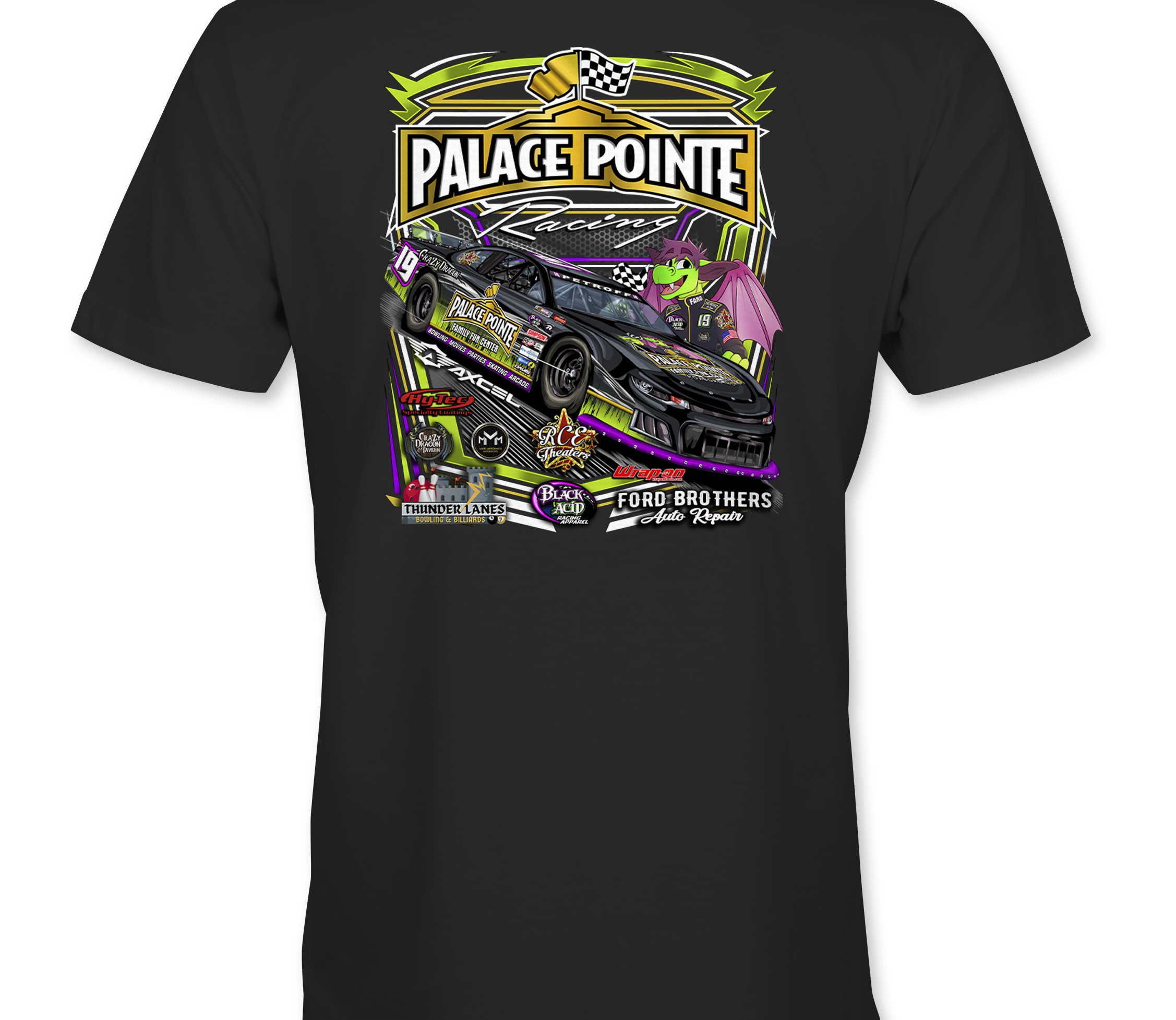 FUEL SPONSORSHIP Black Acid Apparel