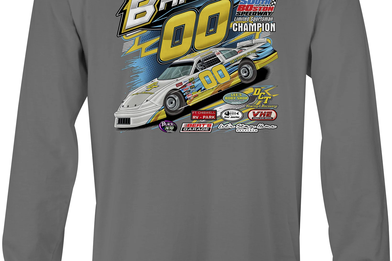 Kyle Barnes Long Sleeves Black Acid Apparel