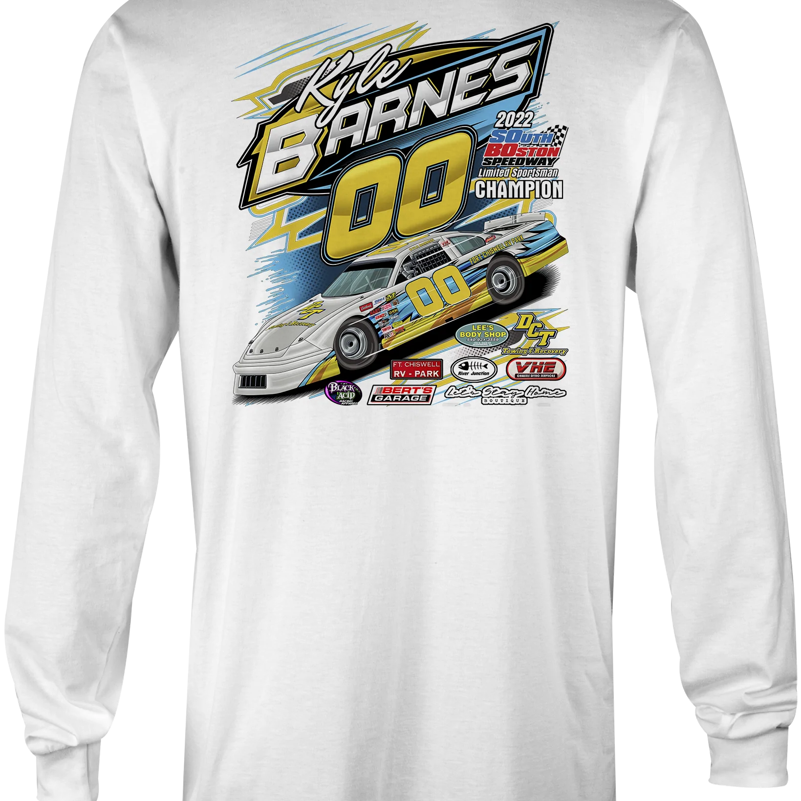 Kyle Barnes Long Sleeves Black Acid Apparel