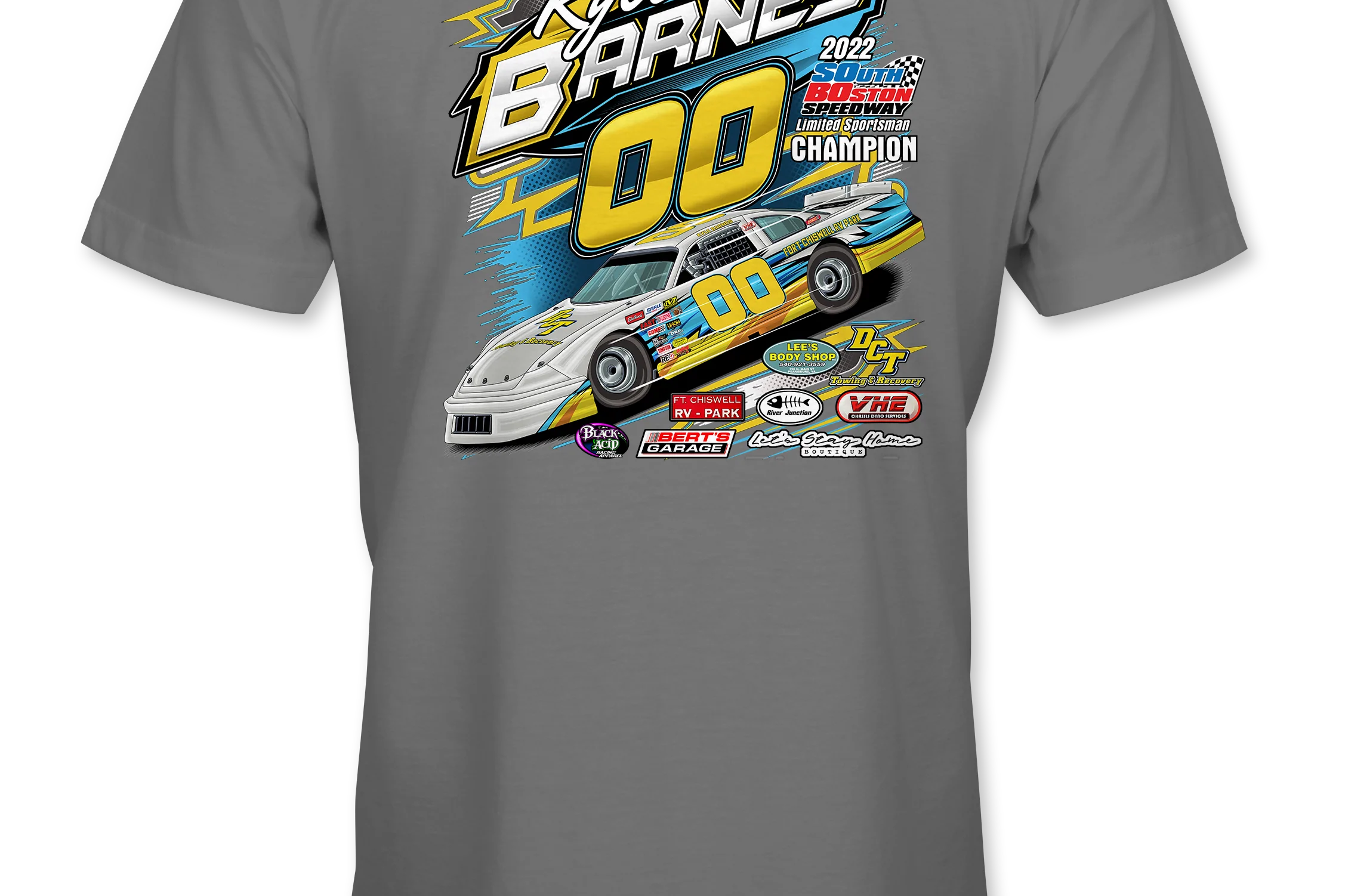 Kyle Barnes T-Shirts Black Acid Apparel